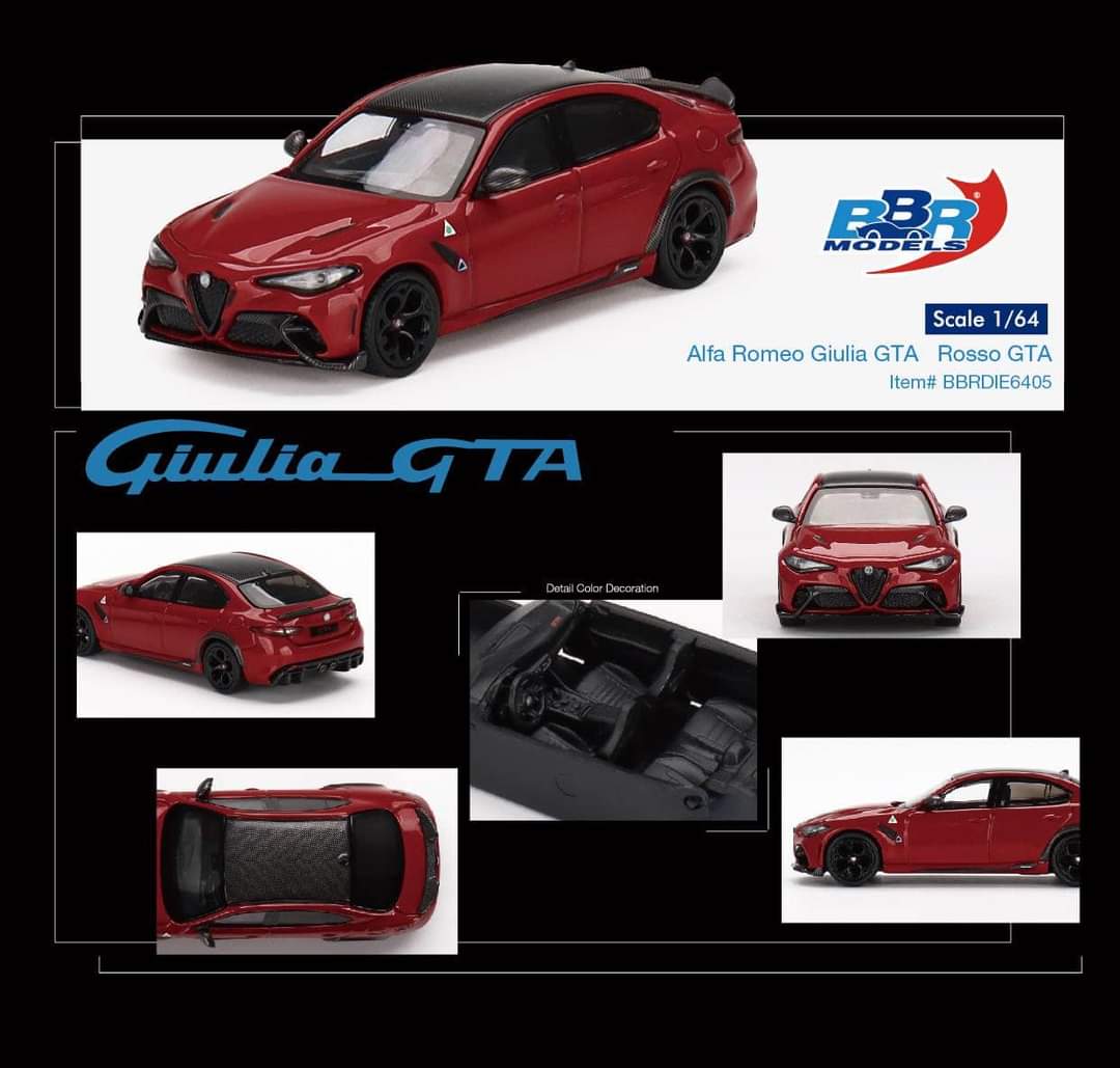 BBR Models 1/64 Alfa Romeo Giulia GTA