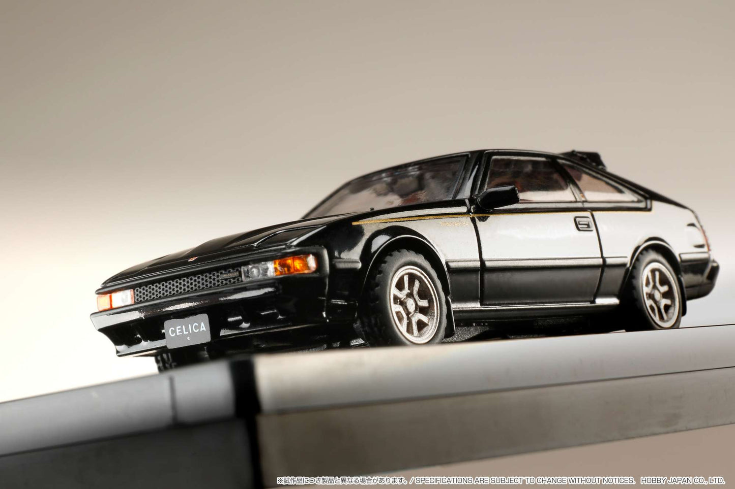 Hobby Japan 1/64 Toyota CELICA XX (A60) SUPER 2000GT TWINCAM24 1984 Black