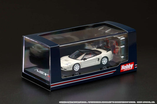 Hobby Japan 1/64 Honda NSX-R (NA2) with Genuine Seats Display Model Championship White