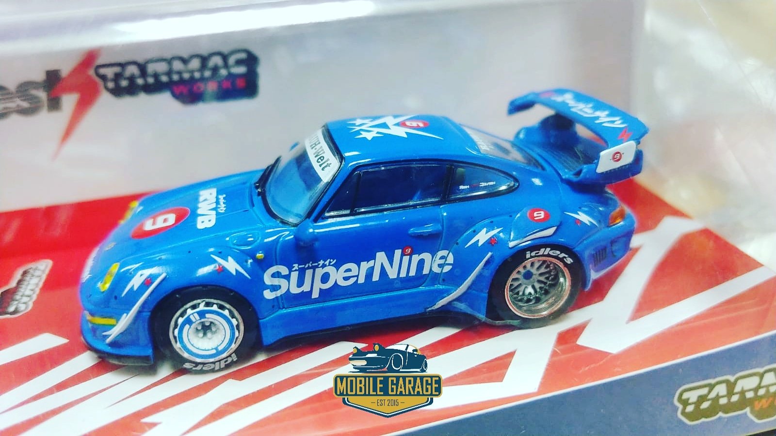 Tarmac Works Porsche 993 RWB SuperNine 1:64 Scale New in box