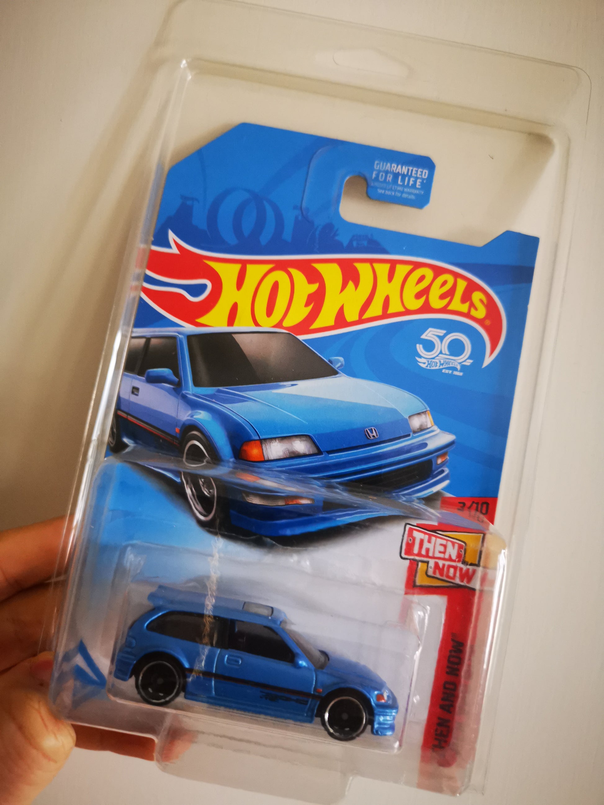 2018 Hot Wheels Kmart Exclusive '90 HONDA CIVIC EF (Blue) Hotwheels