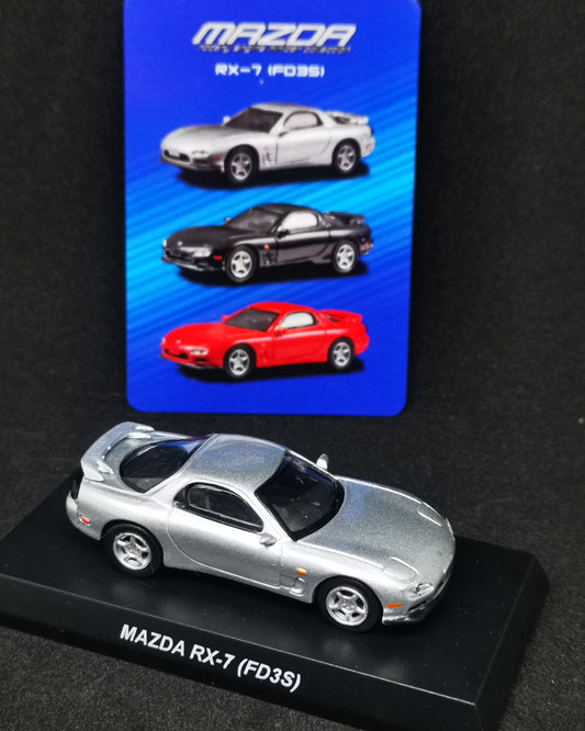 Kyosho Mazda Rotary Engine Collection RX-7 FD3S Silver