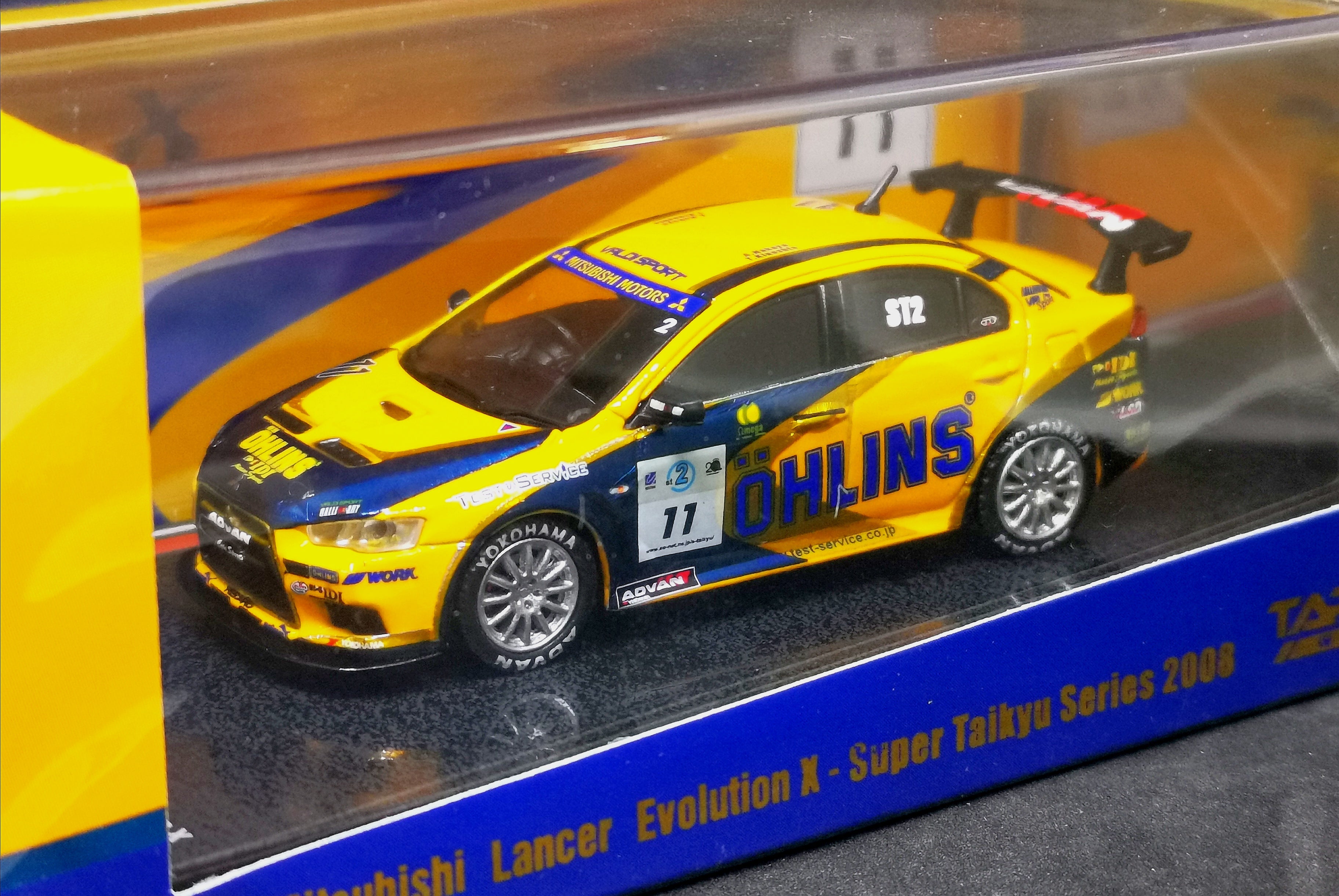 Tarmacworks Mitsubishi Lancer Evolution X Super Taikyu Series 2008 1:6 ...