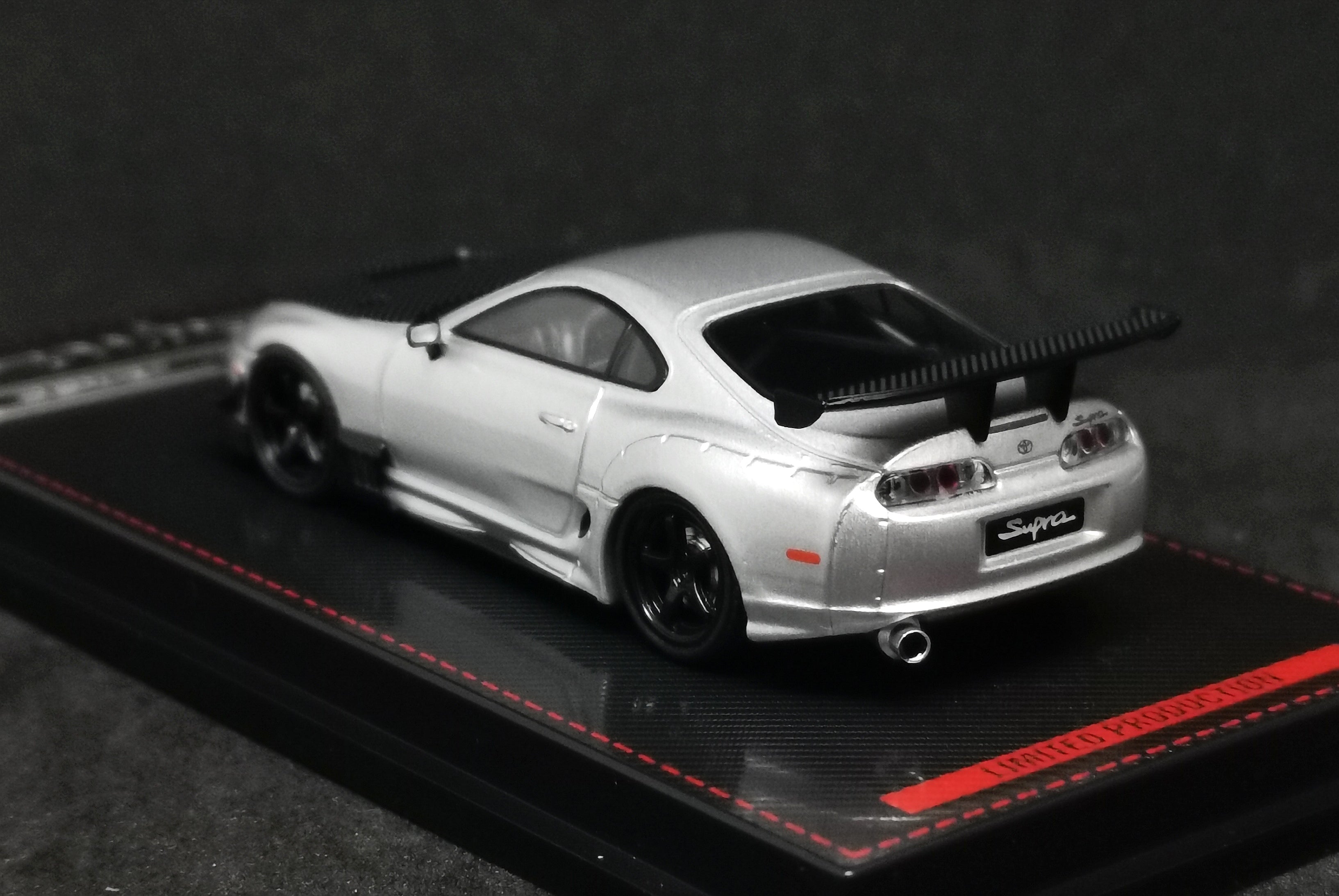 Ignition Model 1:64 Scale Toyota Supra (JZA80) RZ Silver – Mobile