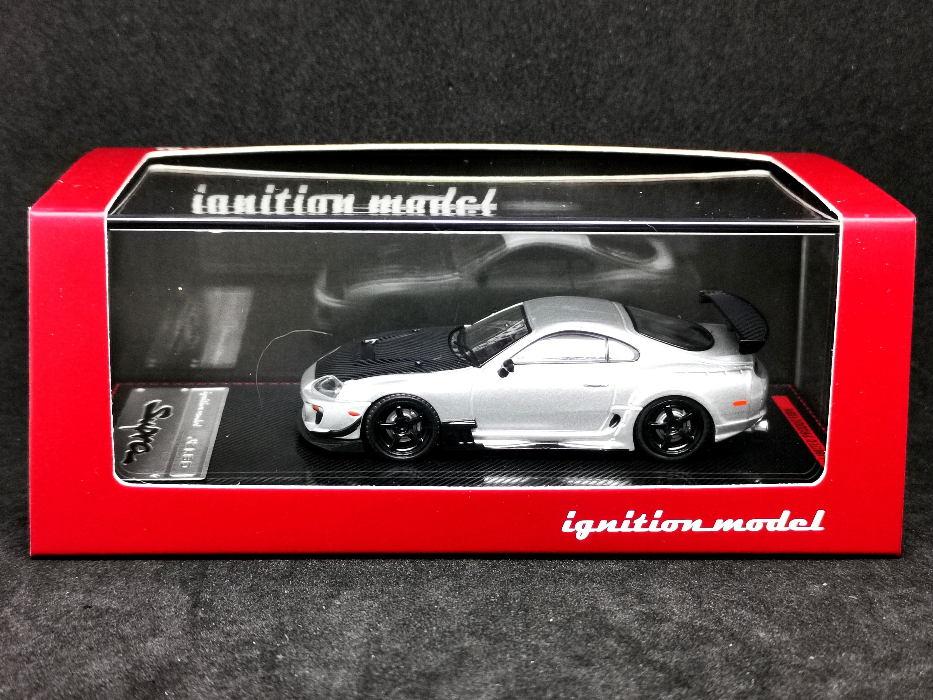 Ignition Model 1:64 Scale Toyota Supra (JZA80) RZ Silver