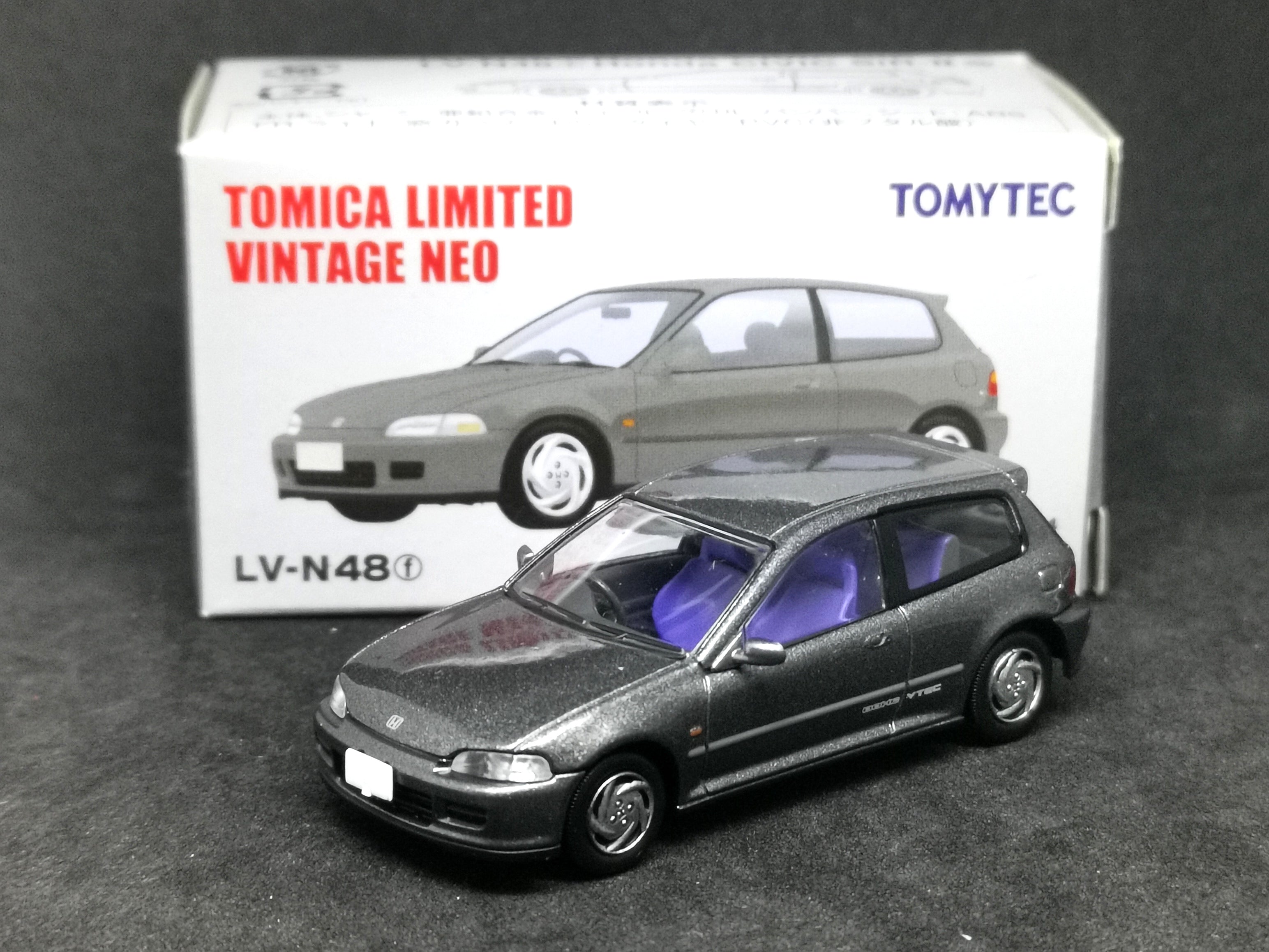 Tomica Limited Vintage Neo LV-N48f Honda Civic SiR-II