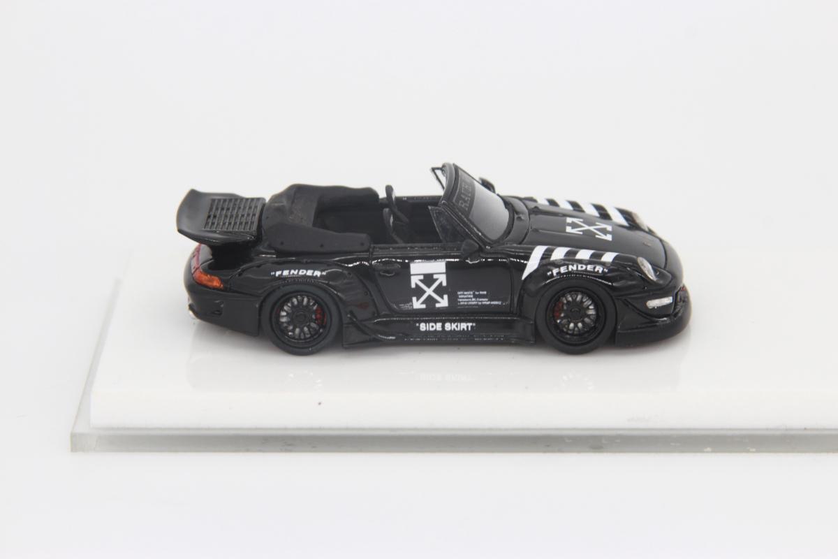 Hpi64 Porsche 993 Cabriolet RWB black