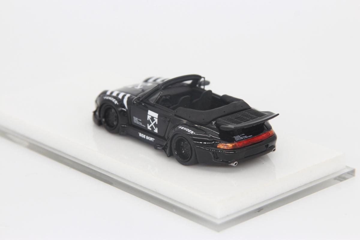 Hpi64 Porsche 993 Cabriolet RWB black