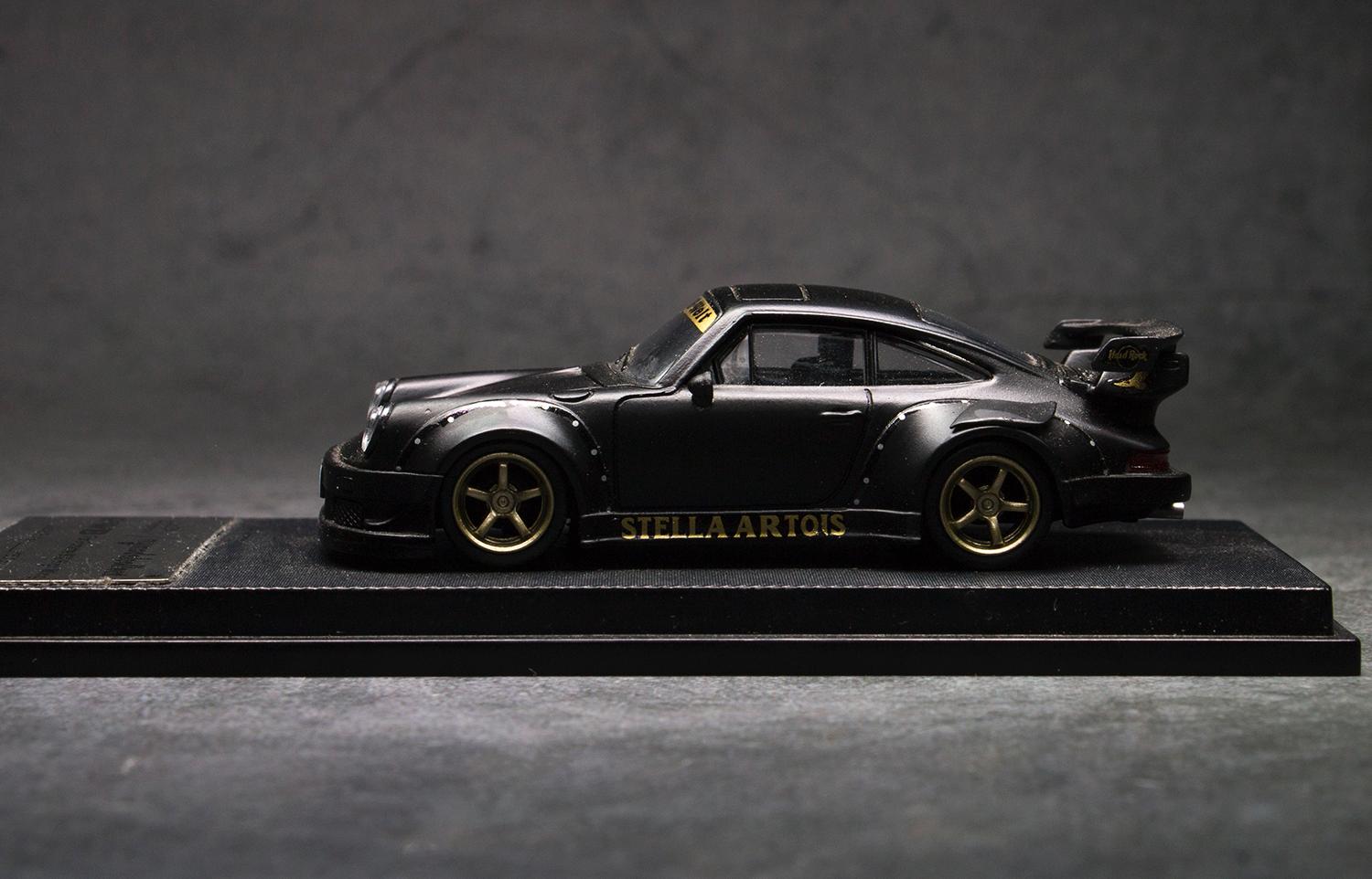 Model Collect RWB 930 Metallic black1:60 SCALE – Mobile Garage HK