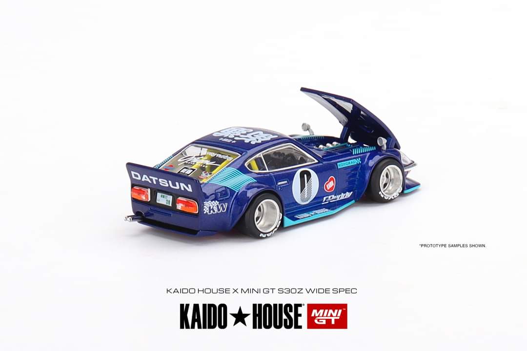 Mini GT x Kaido House 1:64 Datsun Fairlady Z Dark Red / Blue Mini GT