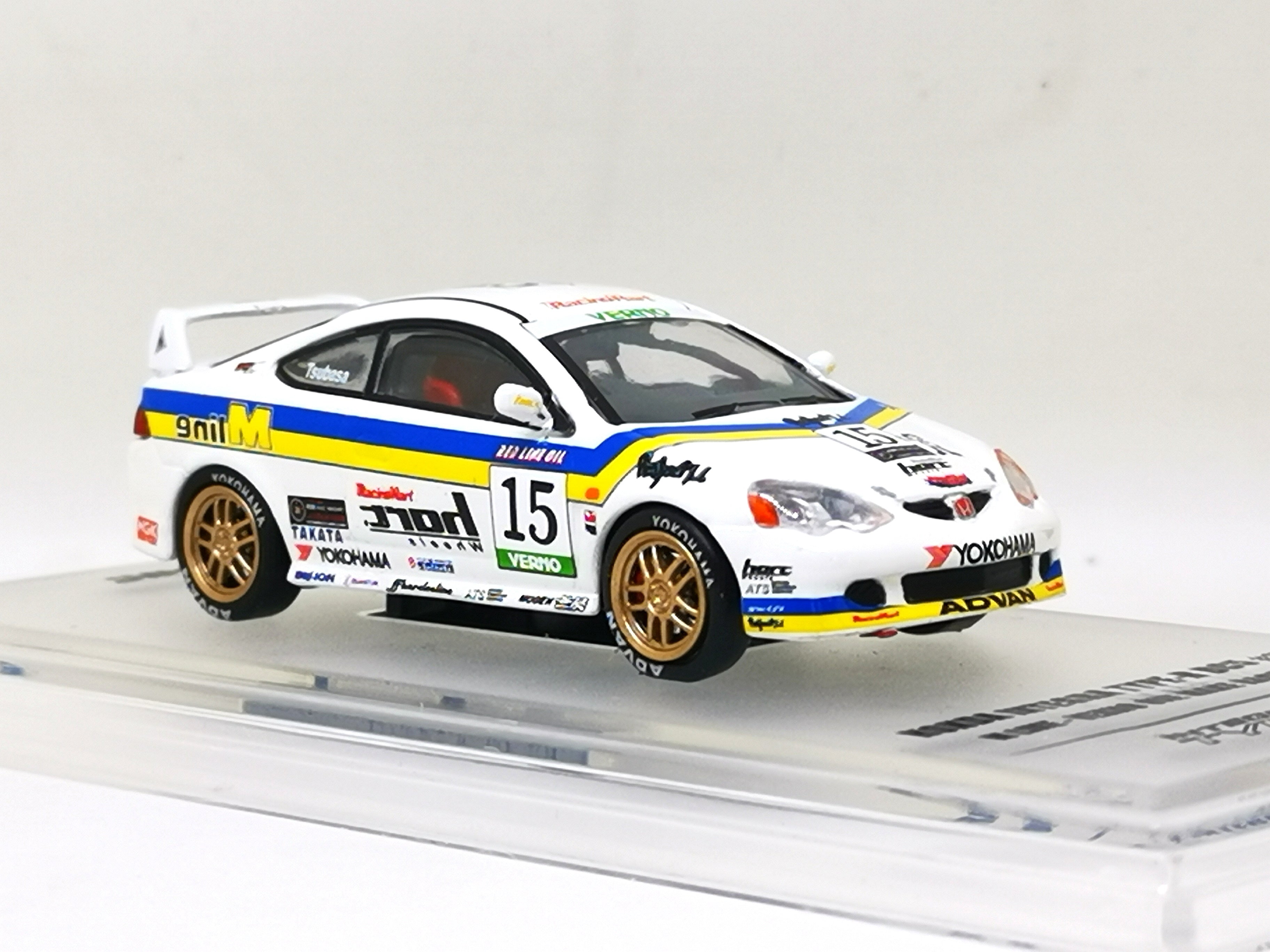 Inno64 1:64 Scale Honda Integra Type R DC5 Japan One Make Race 2002 #15