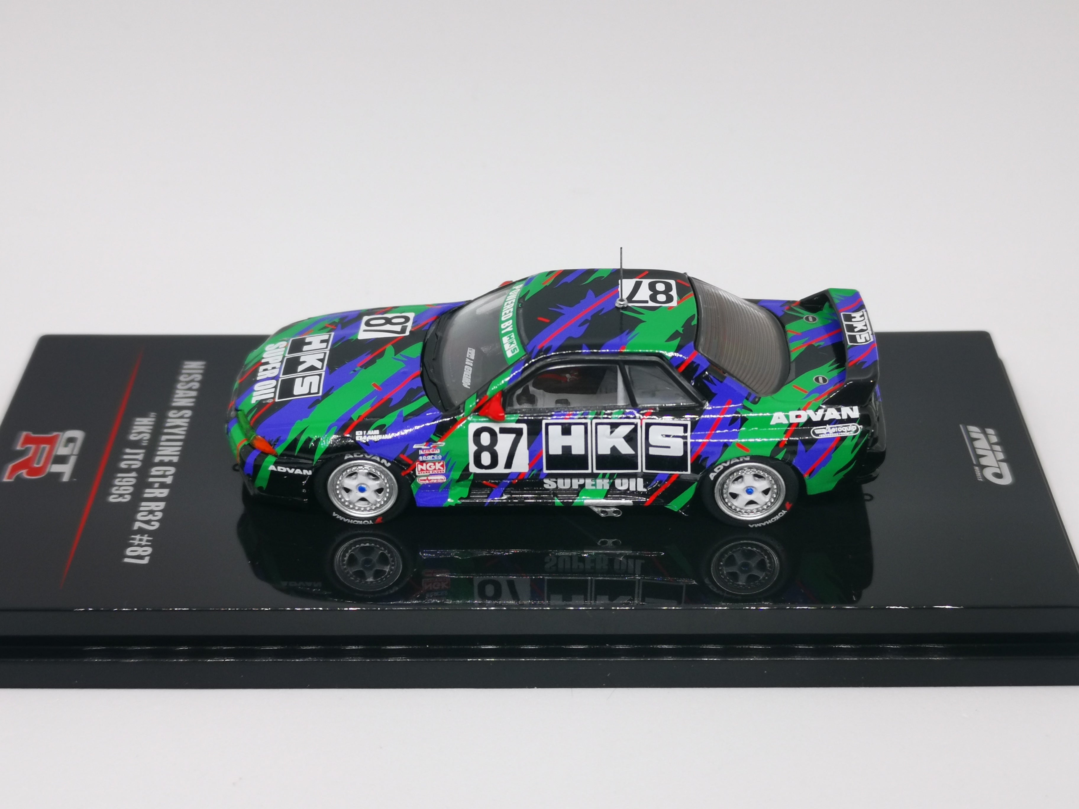Inno64 HKS #87 Nissan Skyline GTR32 JTC 1993 1:64 Scale – Mobile