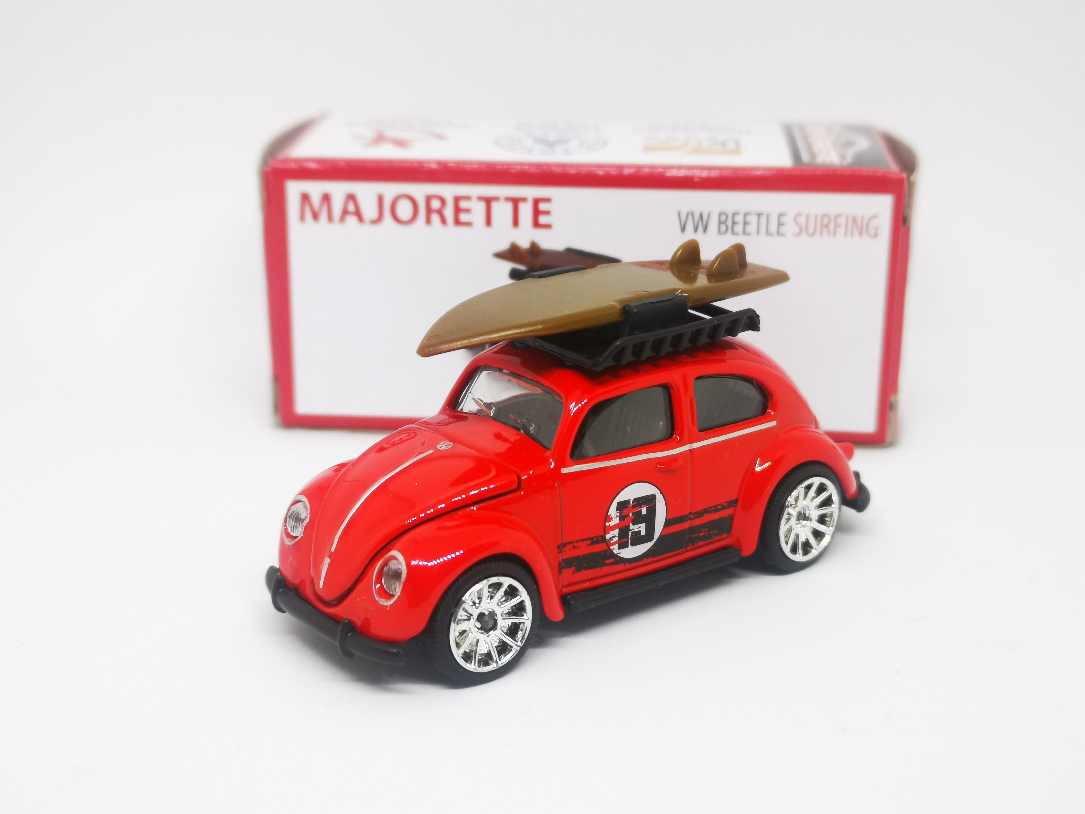 majorette マジョレット 、majorette、2019トイフェア限定品、VW Beetle Surfing、新品