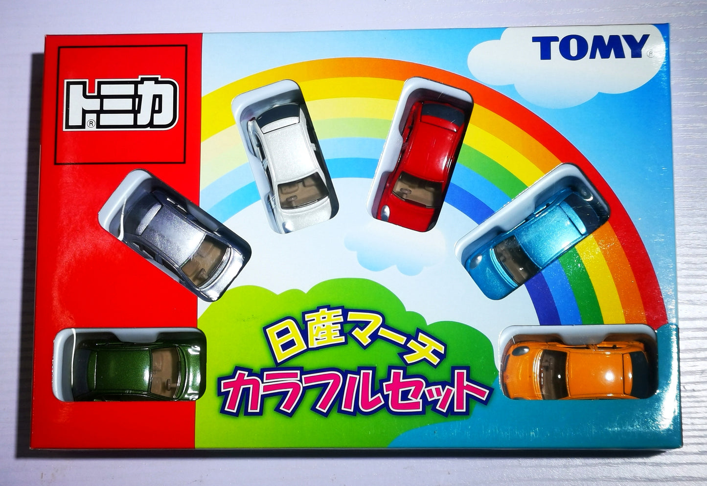 Tomica Gift Set 2002 Nissan March set of 6 color