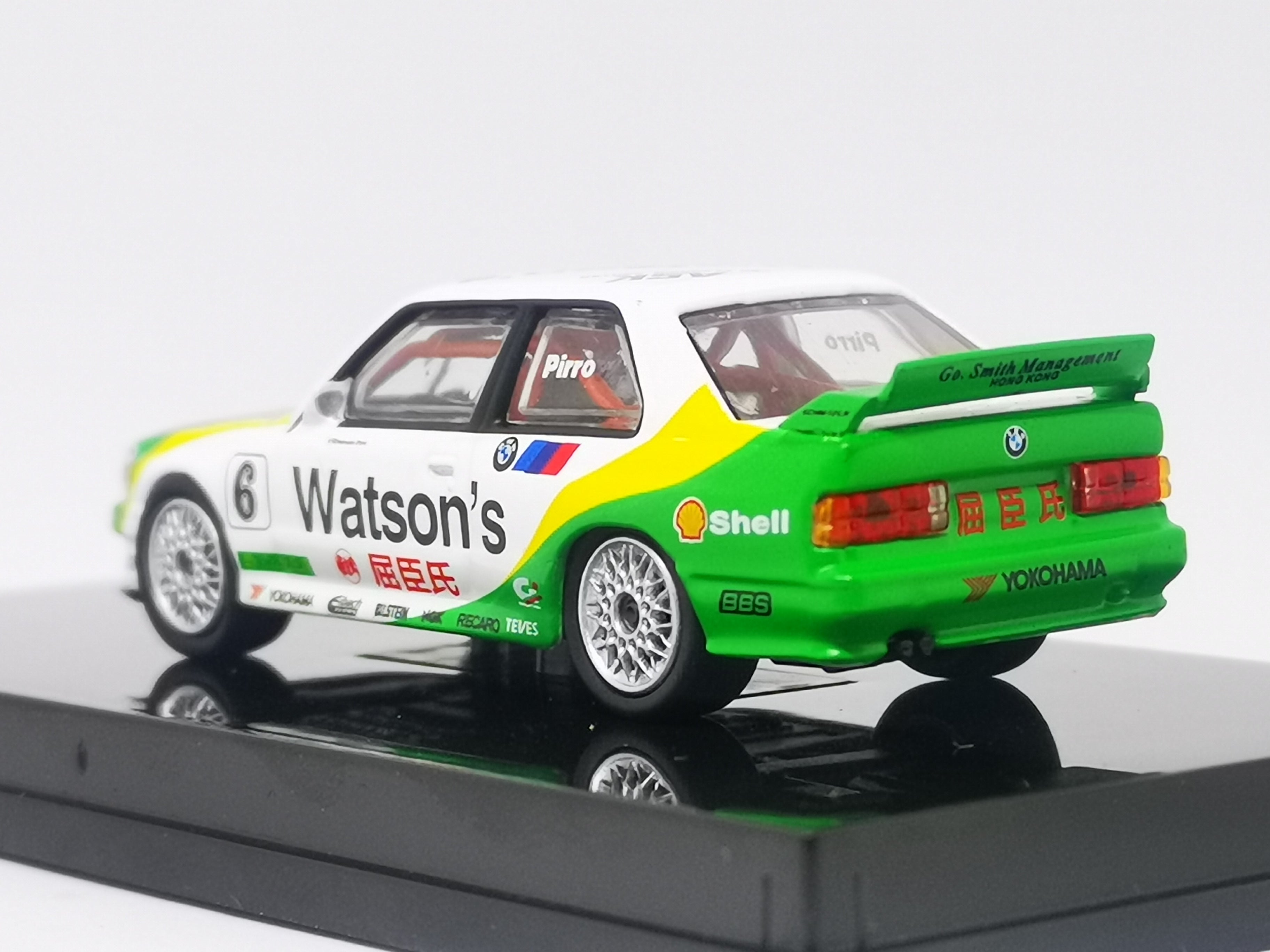 Tarmacworks BMW e30 DTM Macau GUIA Race 1991 – Mobile Garage HK