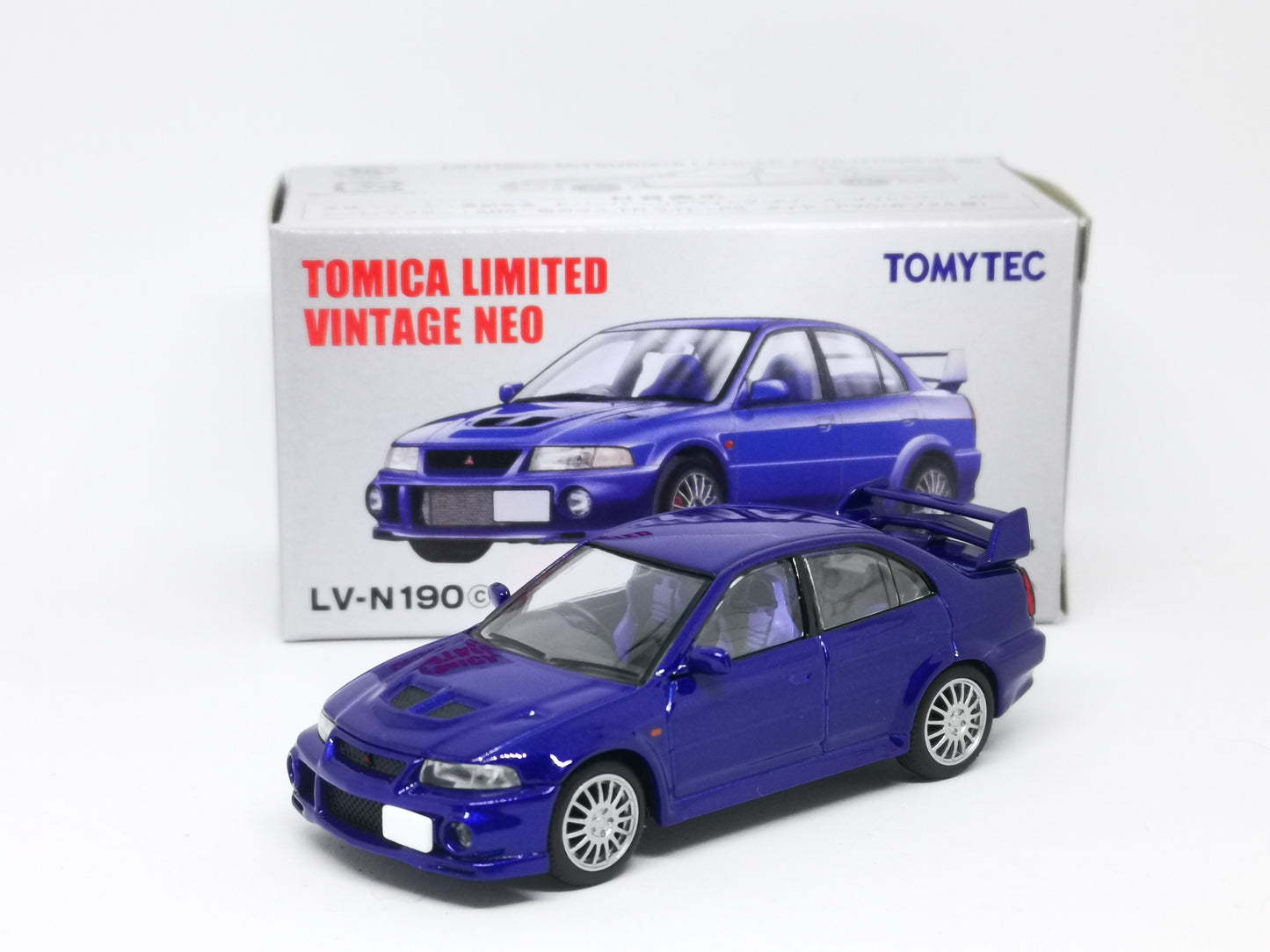 Tomica Limited Vintage Neo LV-N190c Mitsubishi GSR Evolution VI