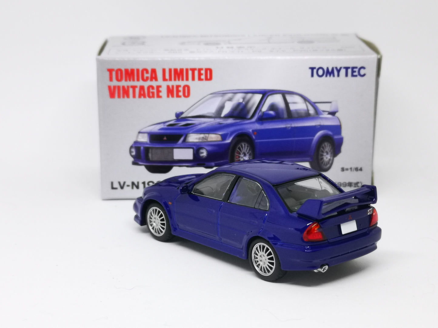 Tomica Limited Vintage Neo LV-N190c Mitsubishi GSR Evolution VI