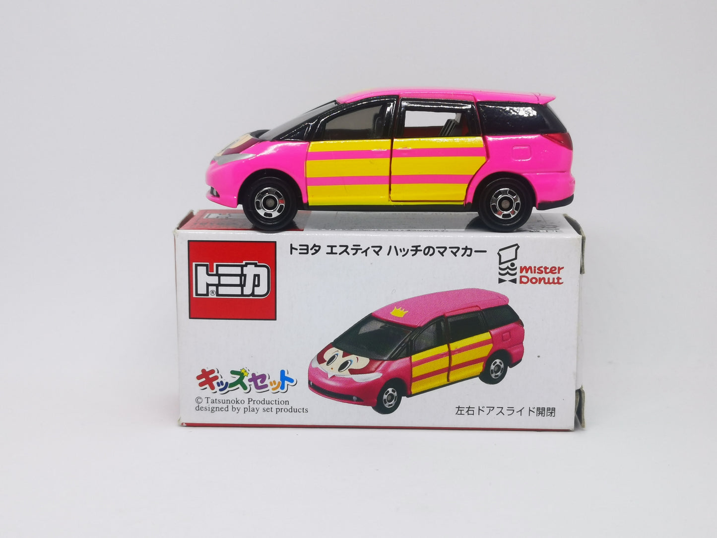 Tomica X Mister Donut exclusive Toyota Estima