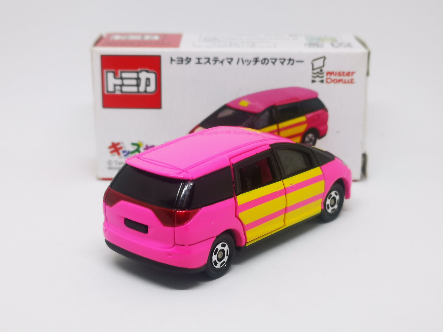 Tomica X Mister Donut exclusive Toyota Estima