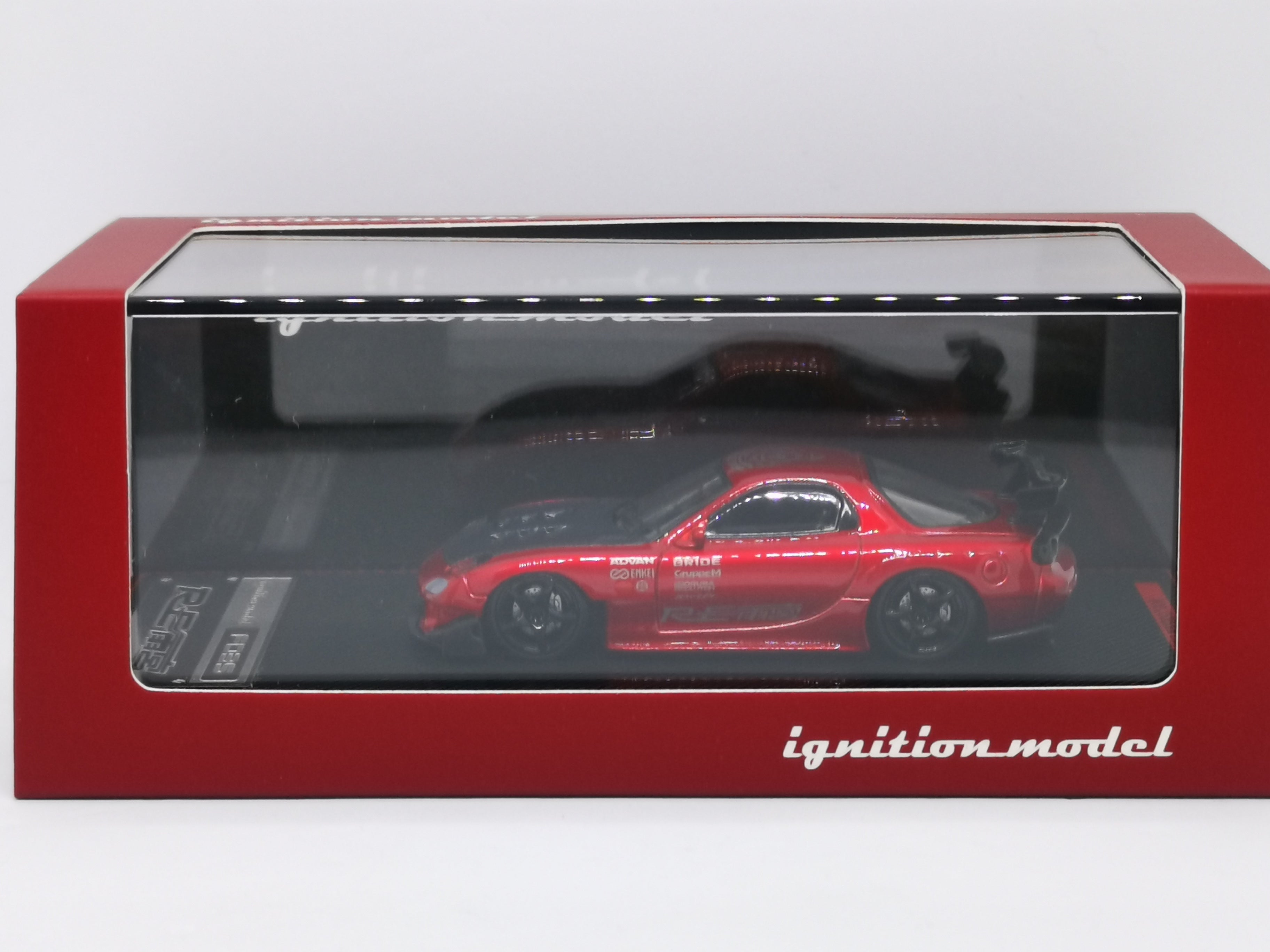 Ignition Model 1:64 Scale Mazda RX7 FD3S RE Amemiya Red