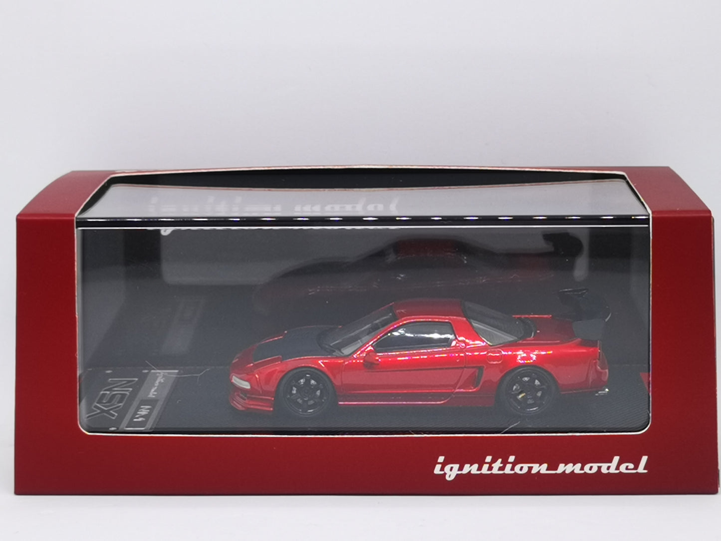 Ignition Model 1:64 Scale Honda NSX NA1 Red Metallic Ignition Mode