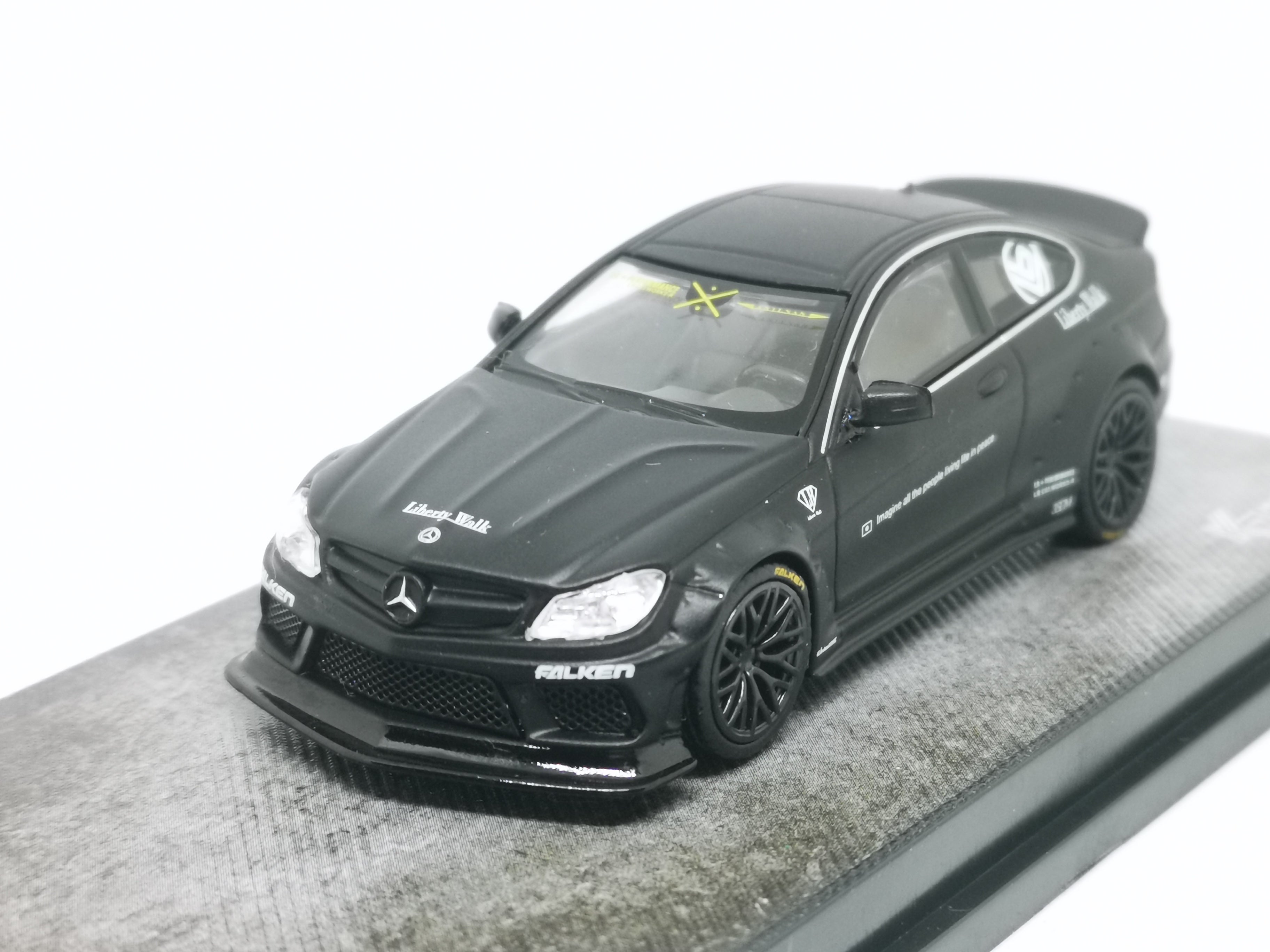 KJ Miniatures 1:64 scale LB Works Mercedes-Benz C63 Coupe Matte