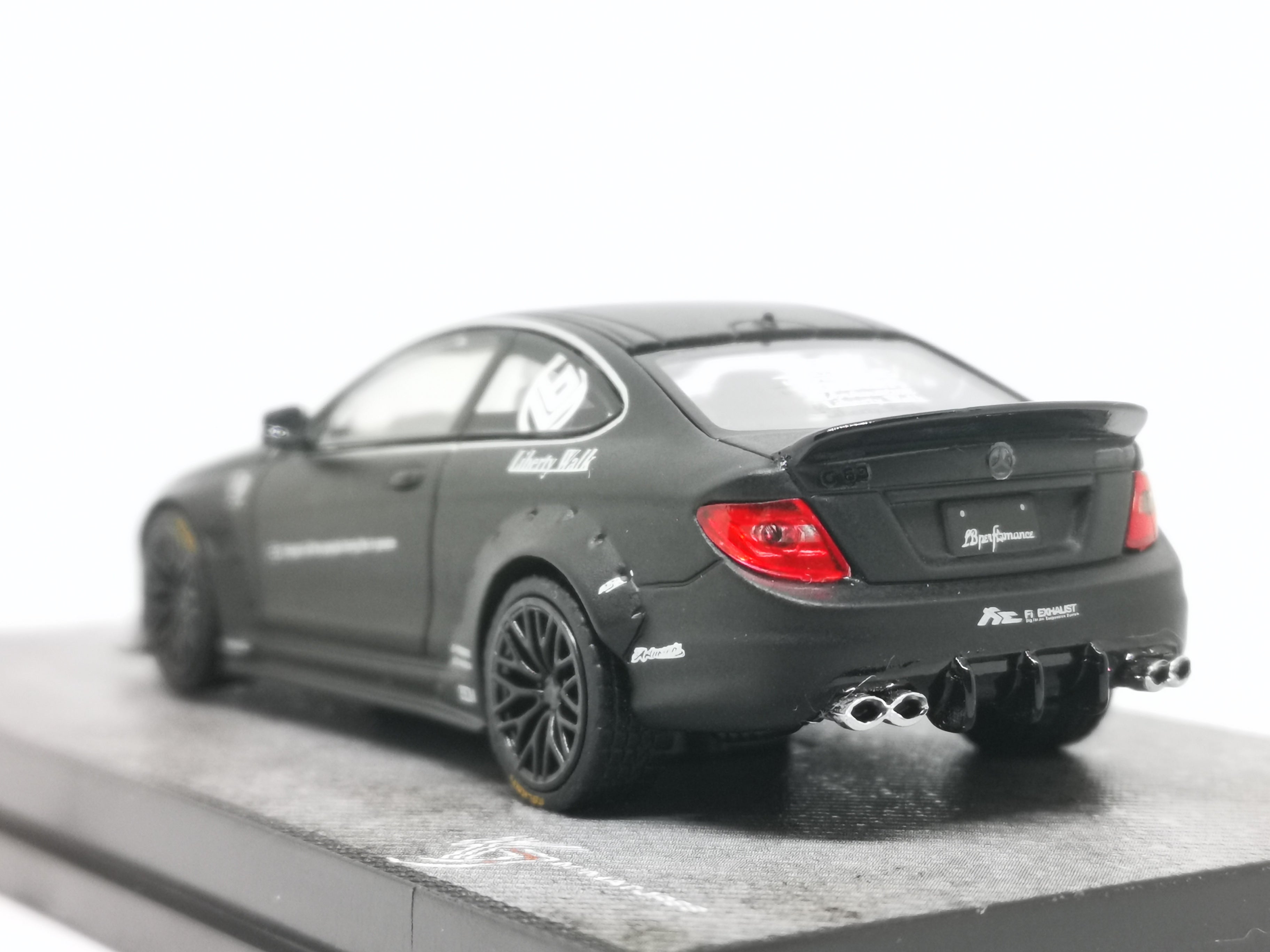 KJ Miniatures 1:64 scale LB Works Mercedes-Benz C63 Coupe Matte