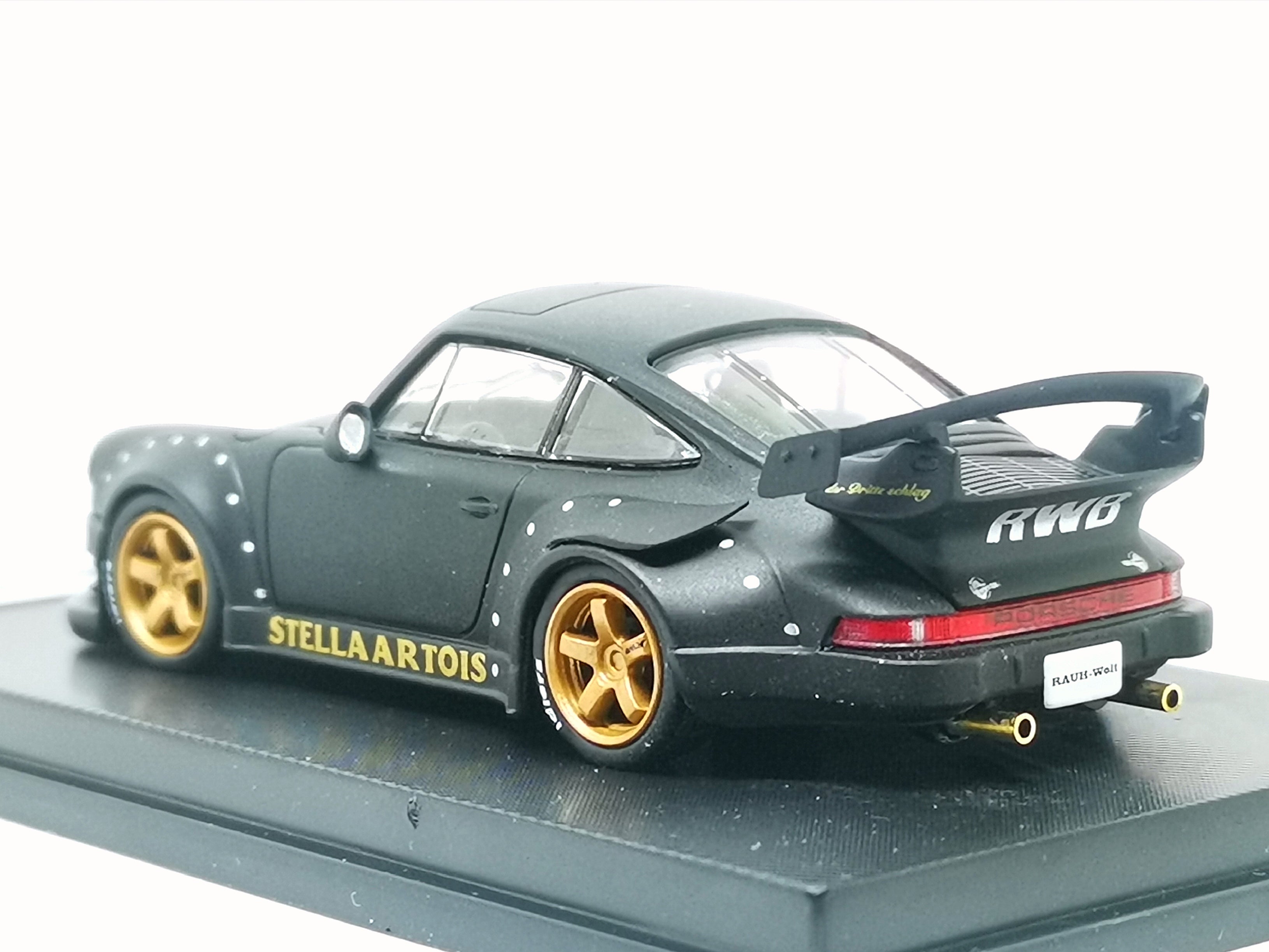 Model Collect RWB 930 Metallic black1:60 SCALE – Mobile Garage HK