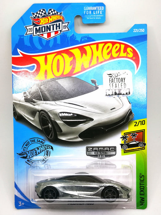 Hot Wheels 2019 Factory Sealed Zamac McLaren 720S