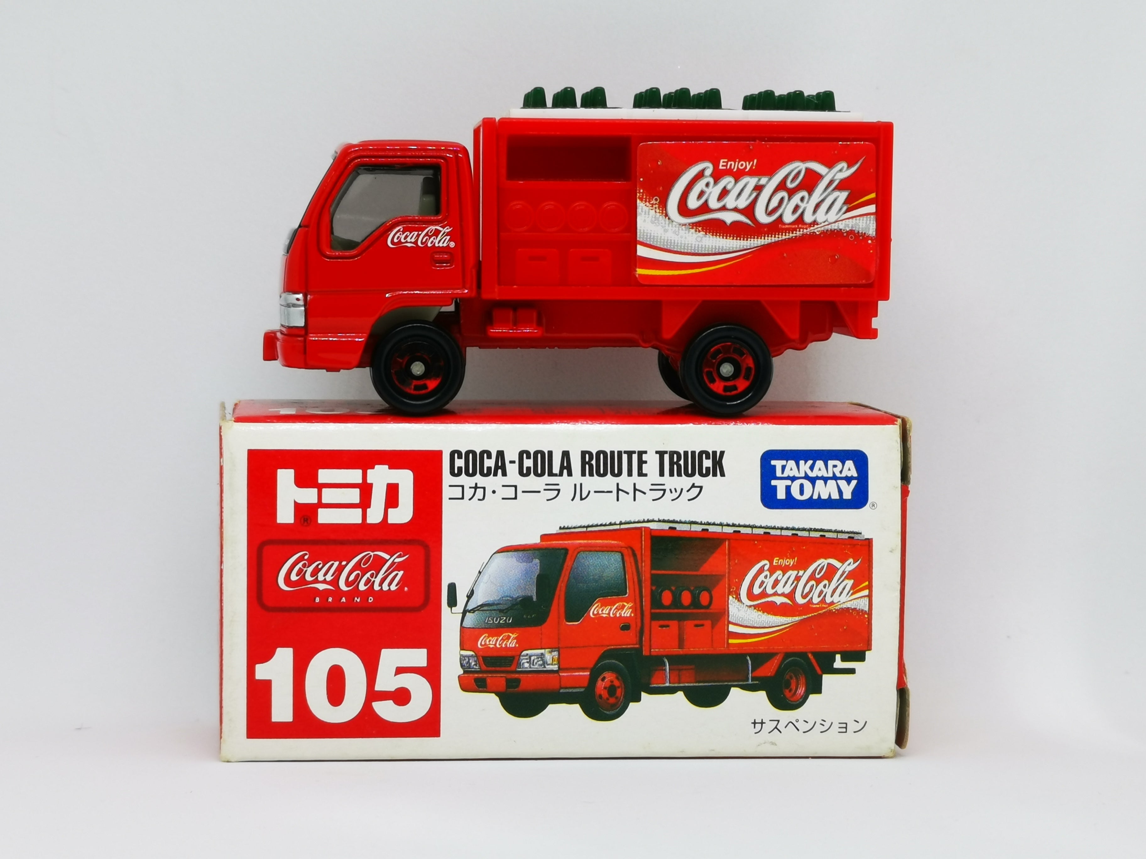 Tomica No.105 Coca Cola Route Truck 1:78 scale