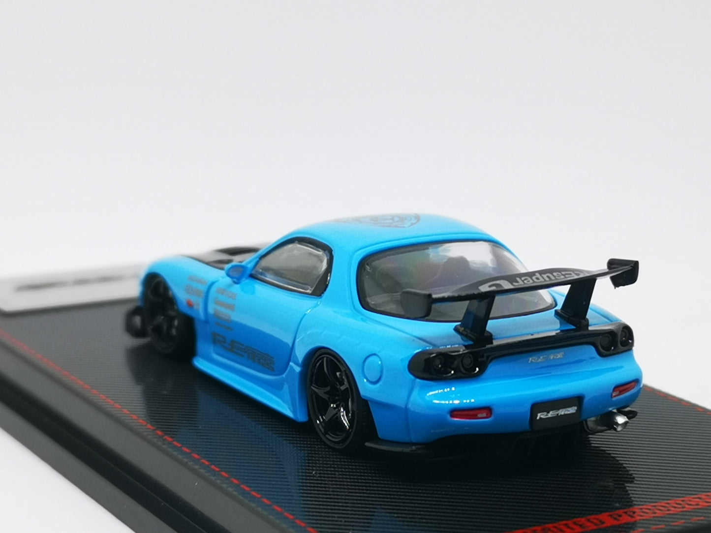 Ignition Model 1:64 Scale Mazda RX7 FD3S RE Amemiya Light Blue Ignition Mode