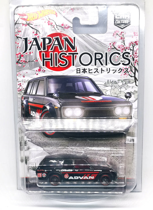 Hot Wheels Japan Historic Datsun 510 Wagon Advan