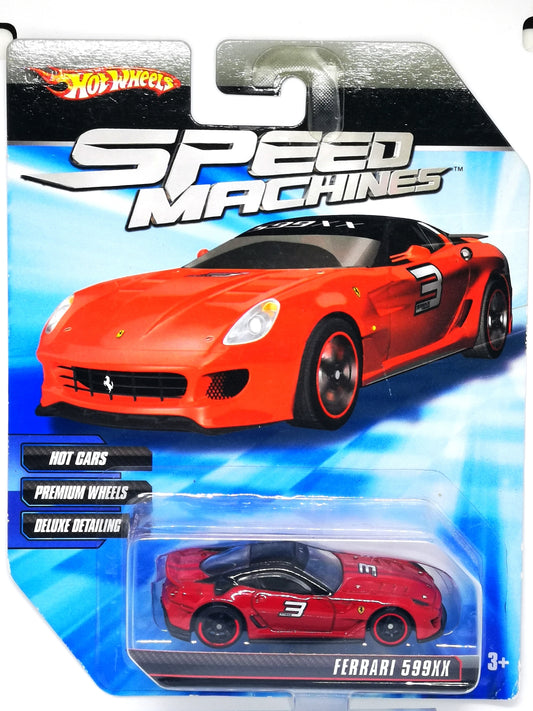 Hot Wheels Speed Machines Ferrari 599xx Red