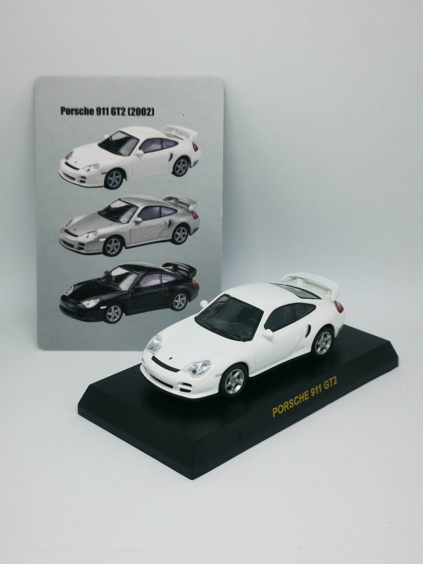 Kyosho 1:64 Scale Porsche Mini Car Collection 911 GT2 White