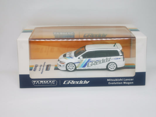 Tarmac Works 2021 Tokyo Auto Salon Exclusive Mitsubishi Lancer Evolution Wagon Greddy