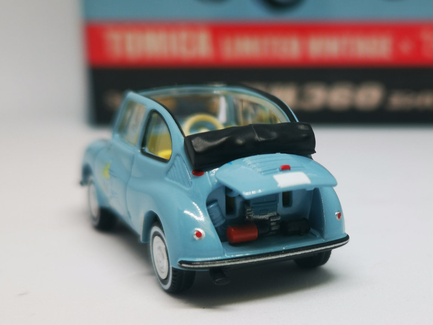 Tomica Limited Vintage TLV × #Subaru 360 Convertible