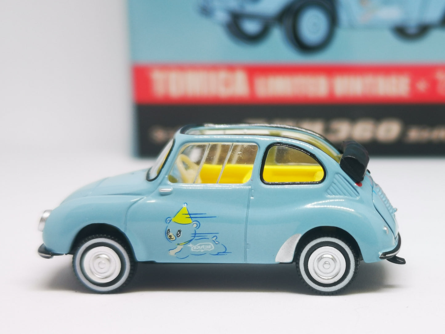 Tomica Limited Vintage TLV × #Subaru 360 Convertible