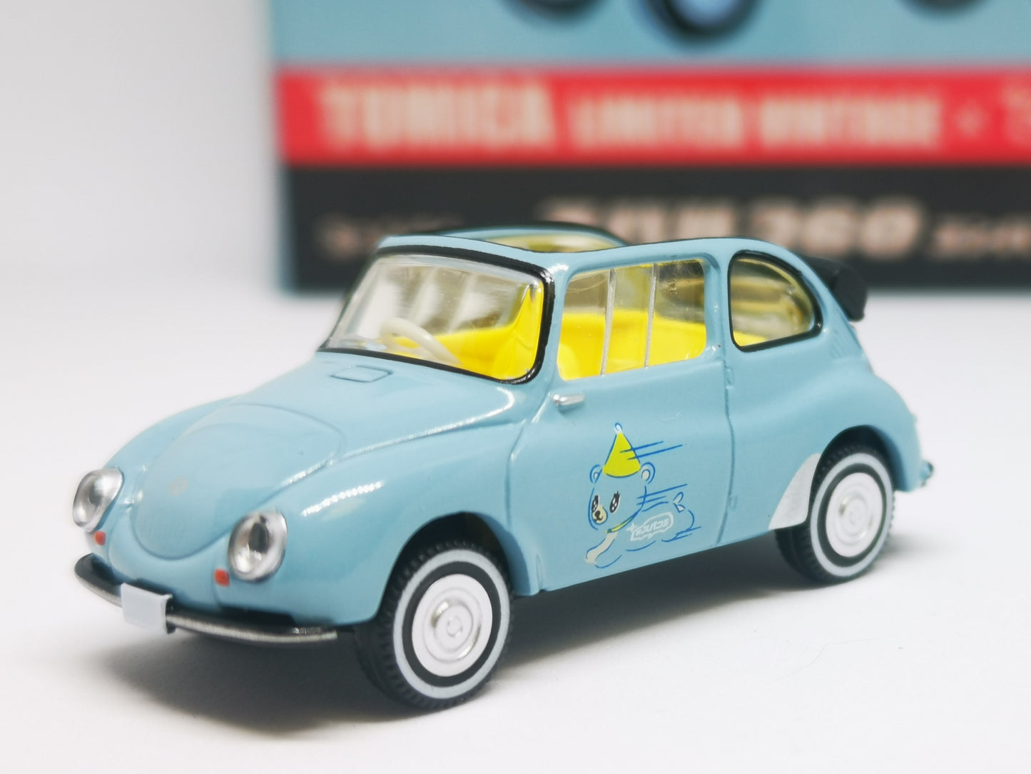 Tomica Limited Vintage TLV × #Subaru 360 Convertible