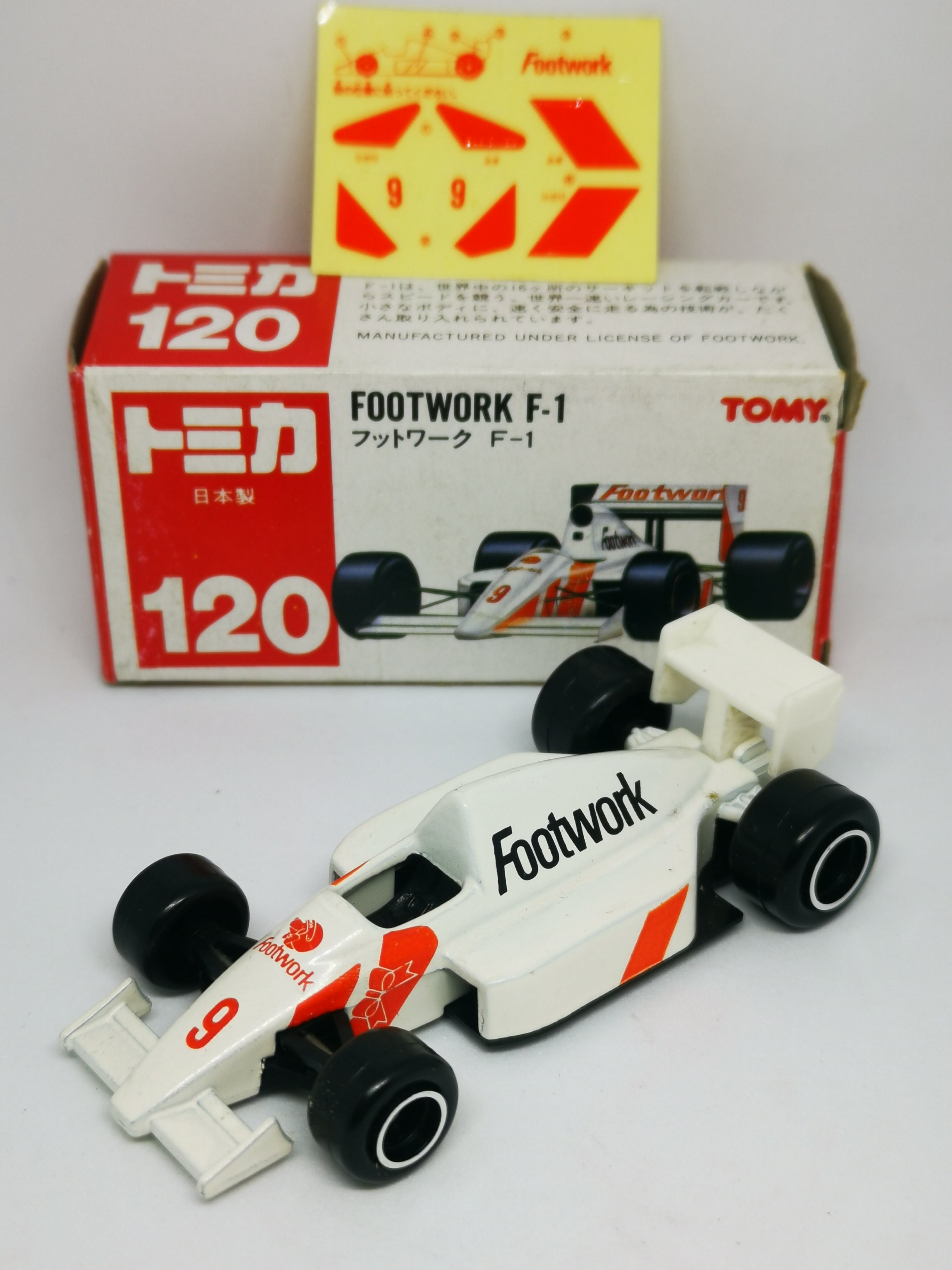 Tomica #120 Footwork F1 Made in Japan – Mobile Garage HK