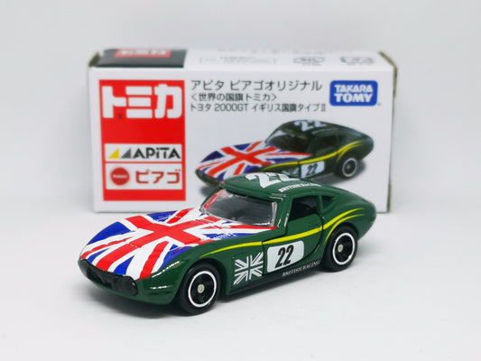 Tomica Japan Apita Mall Exclusive Toyota 2000GT World National flag Series British