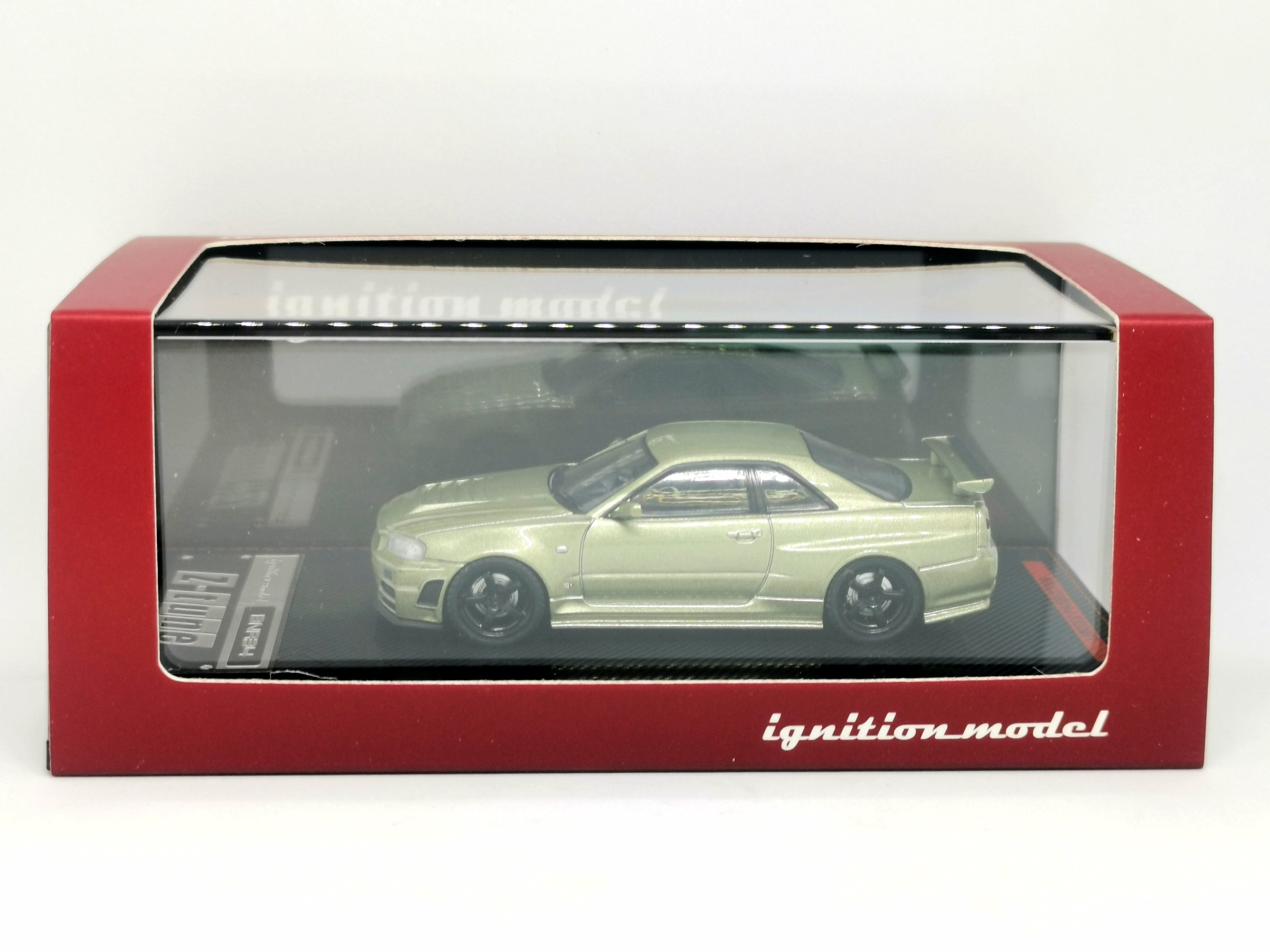 ignition model IG1873 Japan Exclusive 1:64 Nissan R34 GT-R Z-tune