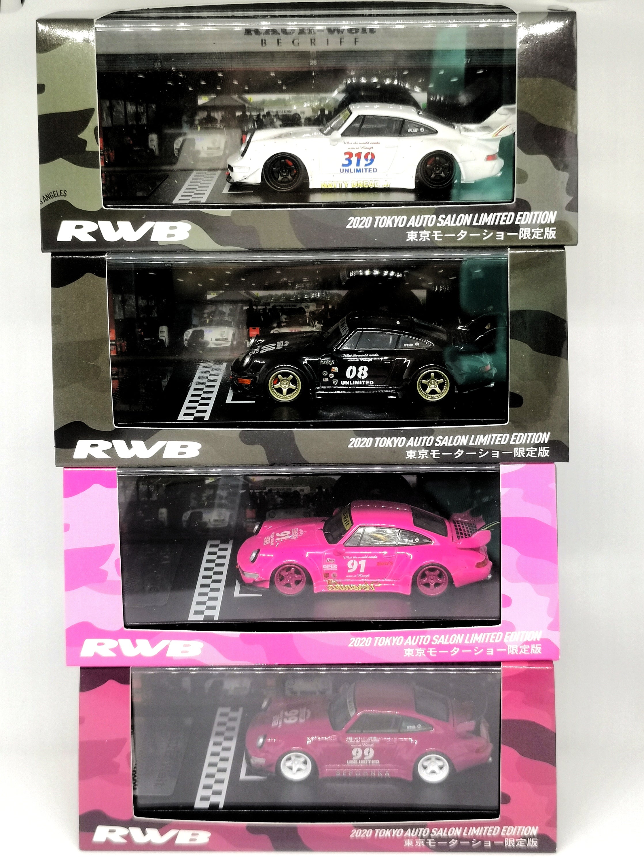 RWB Japan Official Japan 1/64 Porsche RWB 964 2020 Toyko Auto Salon Ex –  Mobile Garage HK