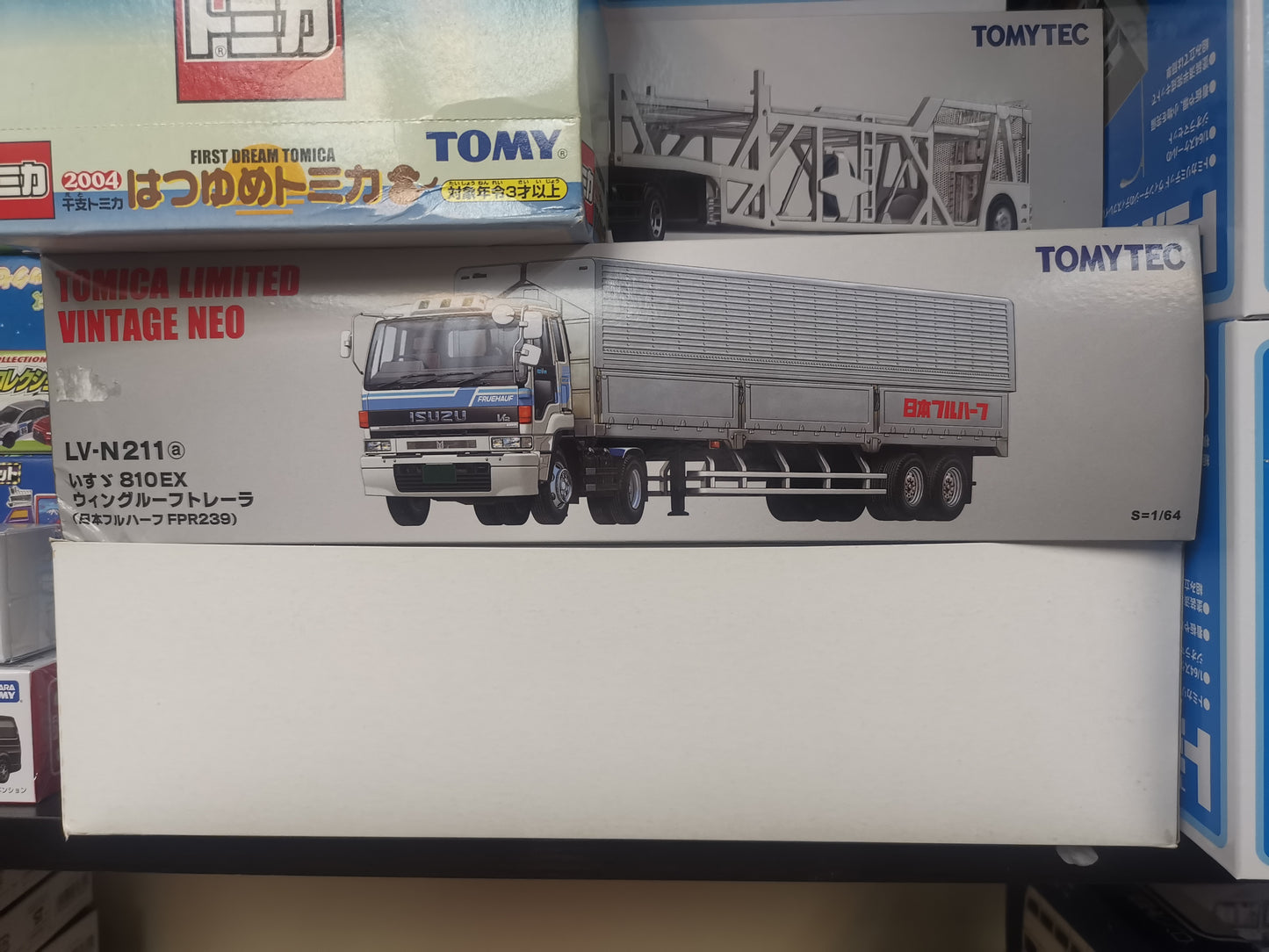 LV-N211a Isuzu 810EX Wing Roof Trailer (Japan Full Half FPR239)