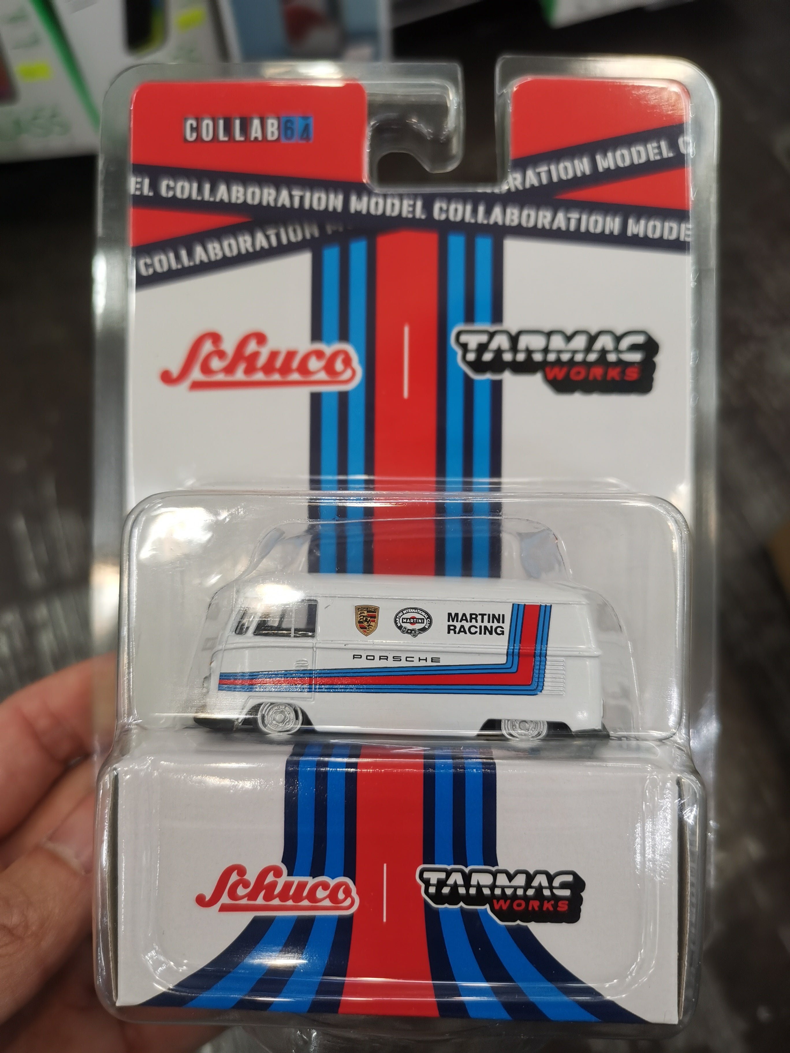 Tarmac Works x Schuco Volkswagen T1 Panel Van , Martini Racing - Normal