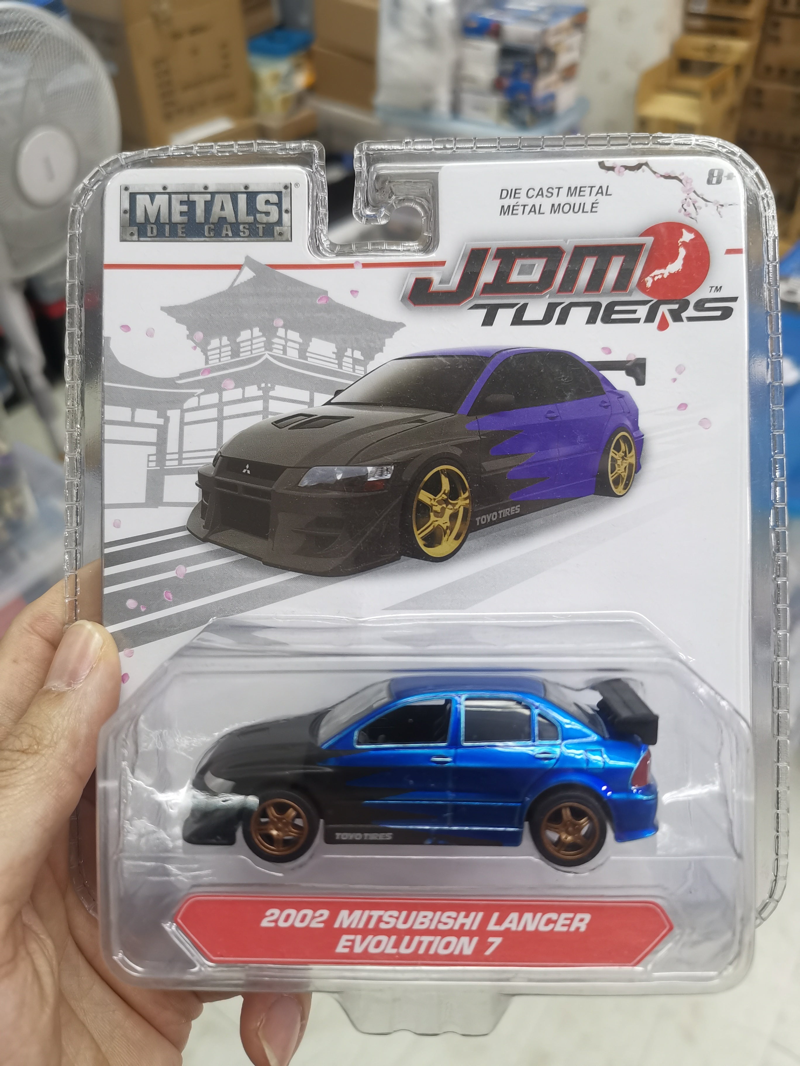 Jada Toys JDM Tuners 2002 Mitsubishi Lancer Evolution 7