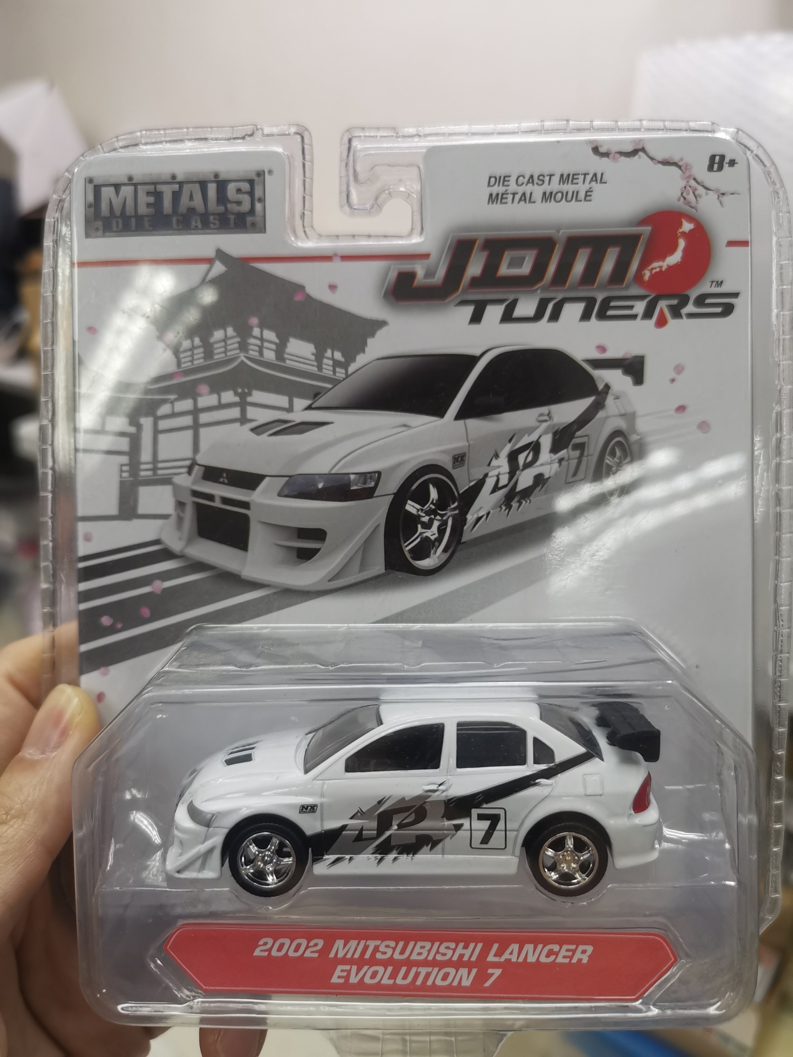 Jada Toys JDM Tuners 2002 Mitsubishi Lancer Evolution 7