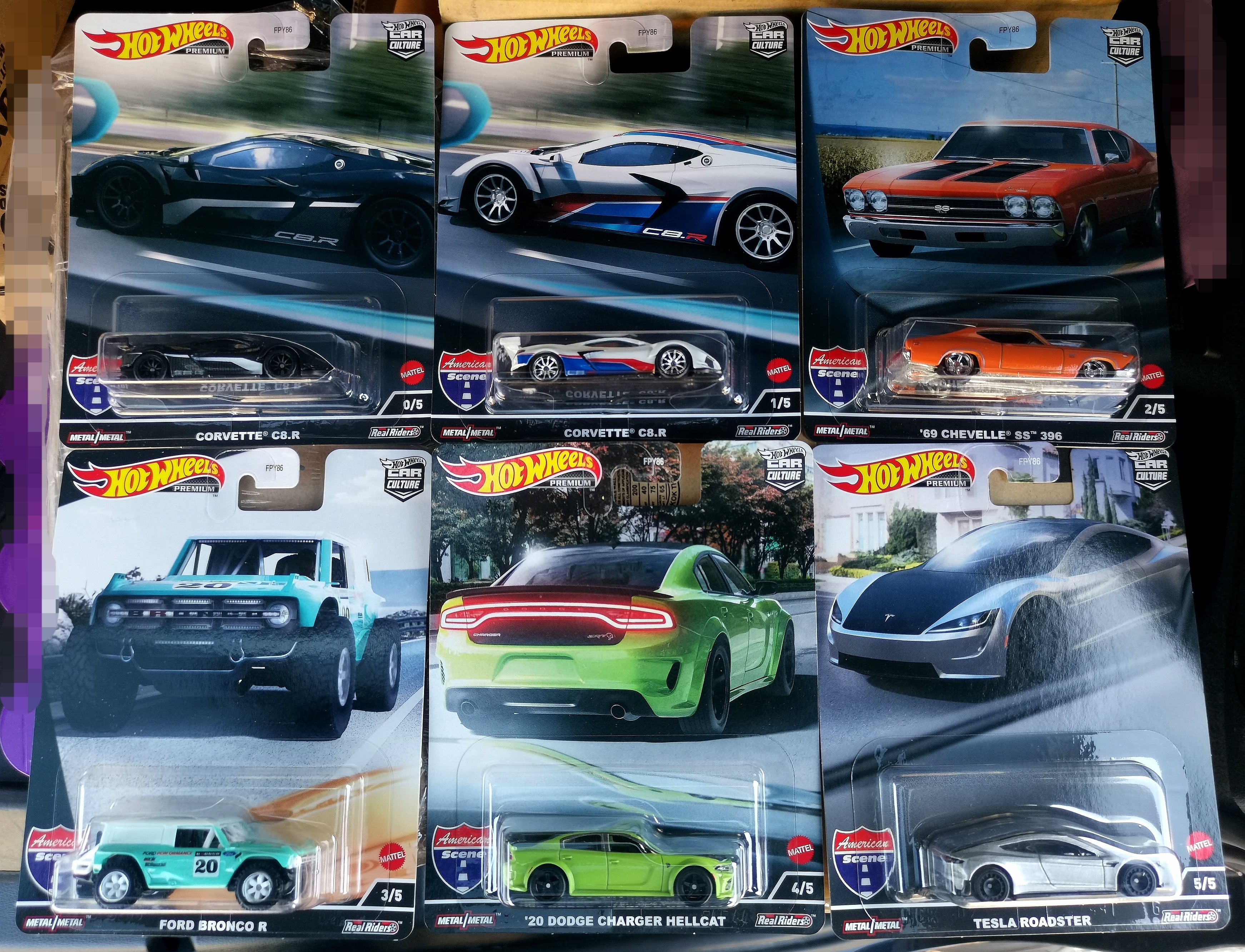 ~SET~ shops Hot Wheels American Scene