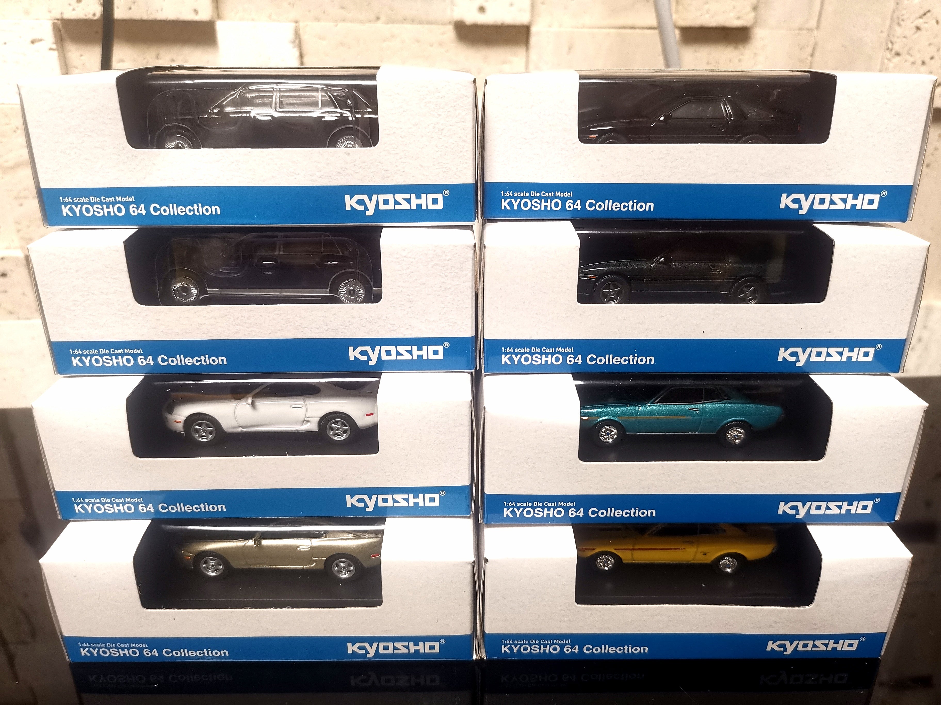 Kyosho 64 Collection Toyota Complete Set of 8 – Mobile Garage HK