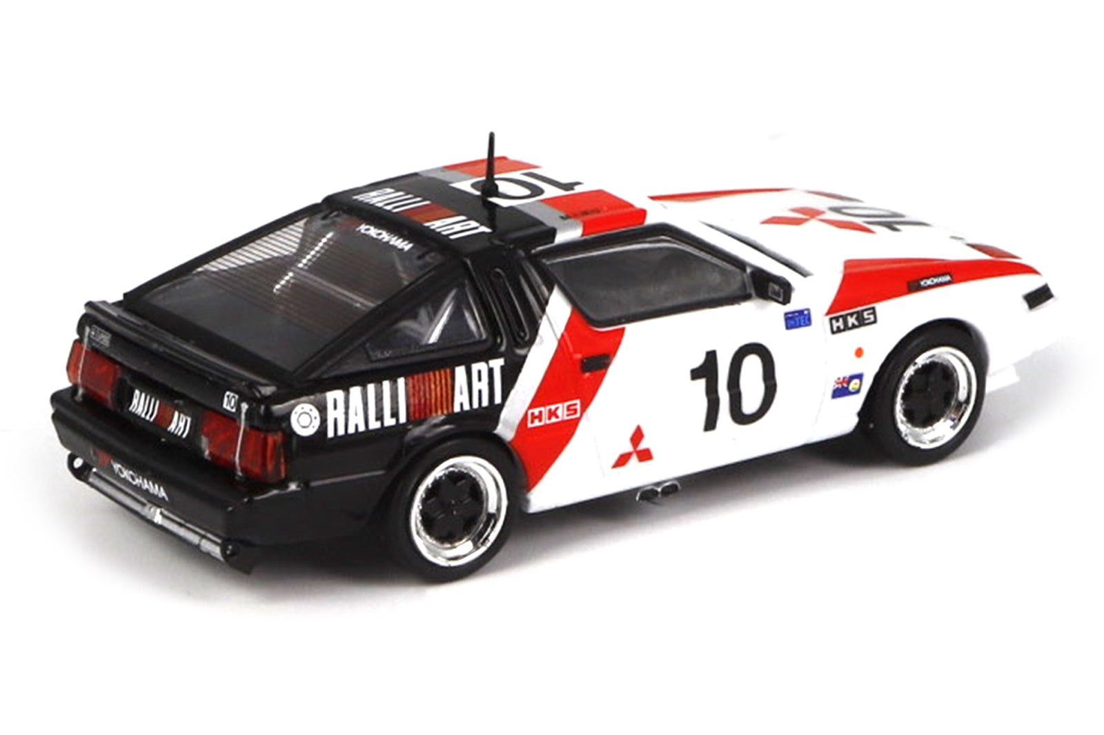 Pop Race 1:64 Mitsubishi Starion No.10 1985 Macau Guia Race