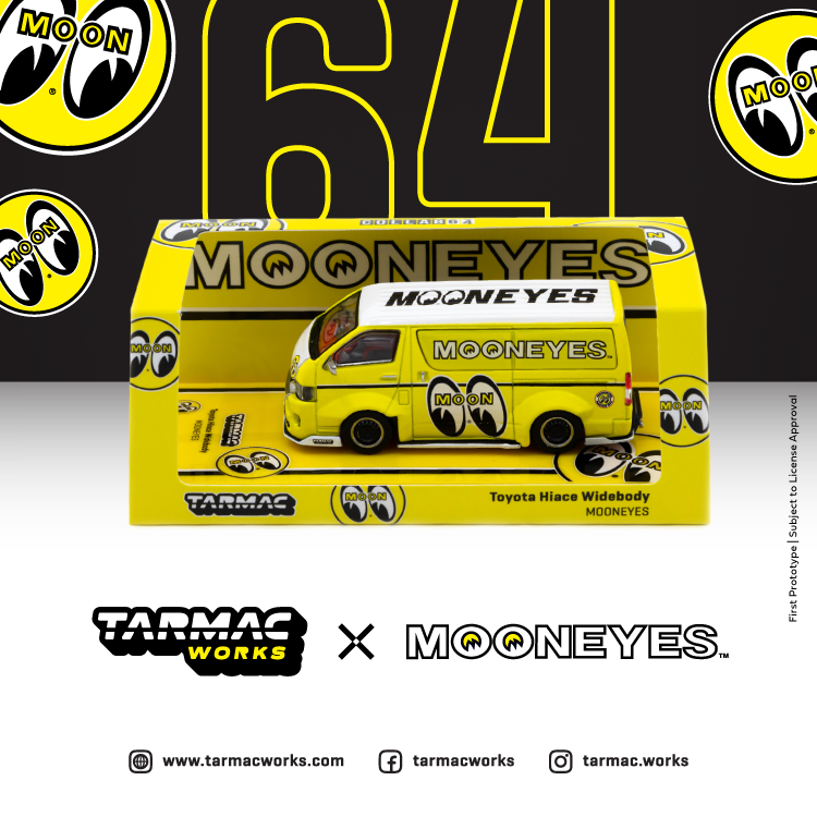 Tarmacworks Toyota Hiace Widebody
Mooneyes Tarmacworks